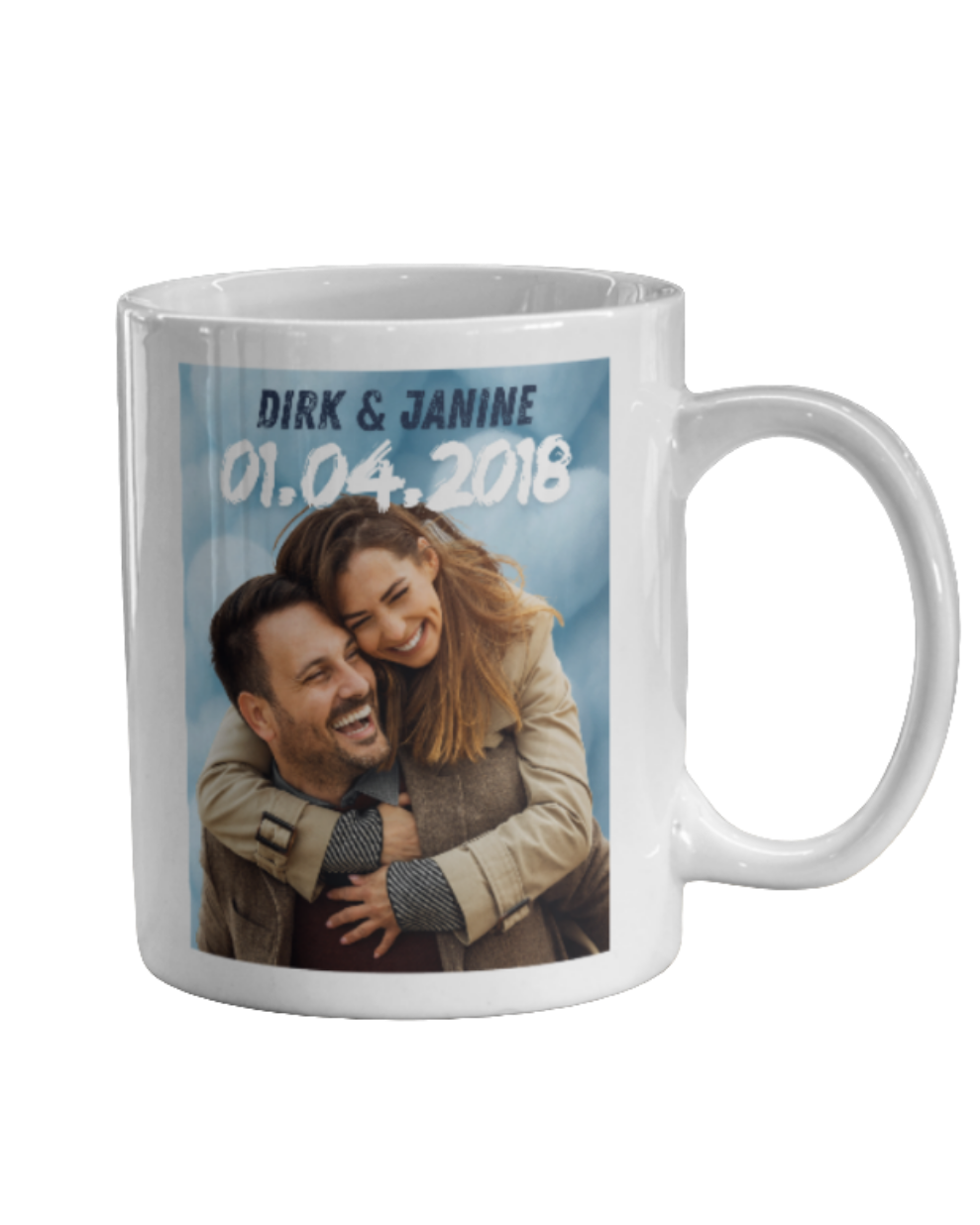 Blauer Traum - Tasse matt