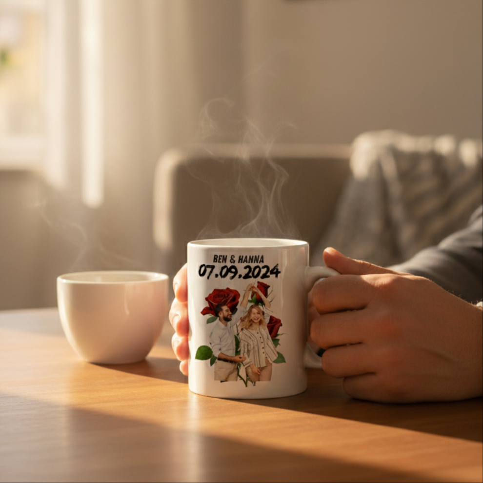 Rote Rosen - personalisiert by HerzHenkel