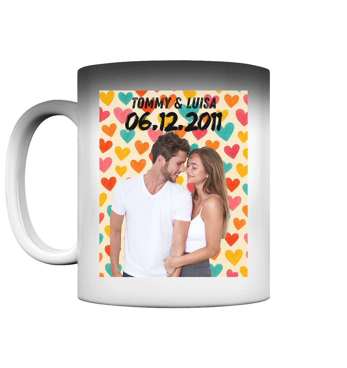 Bunte Liebe Tasse - Magic Mug