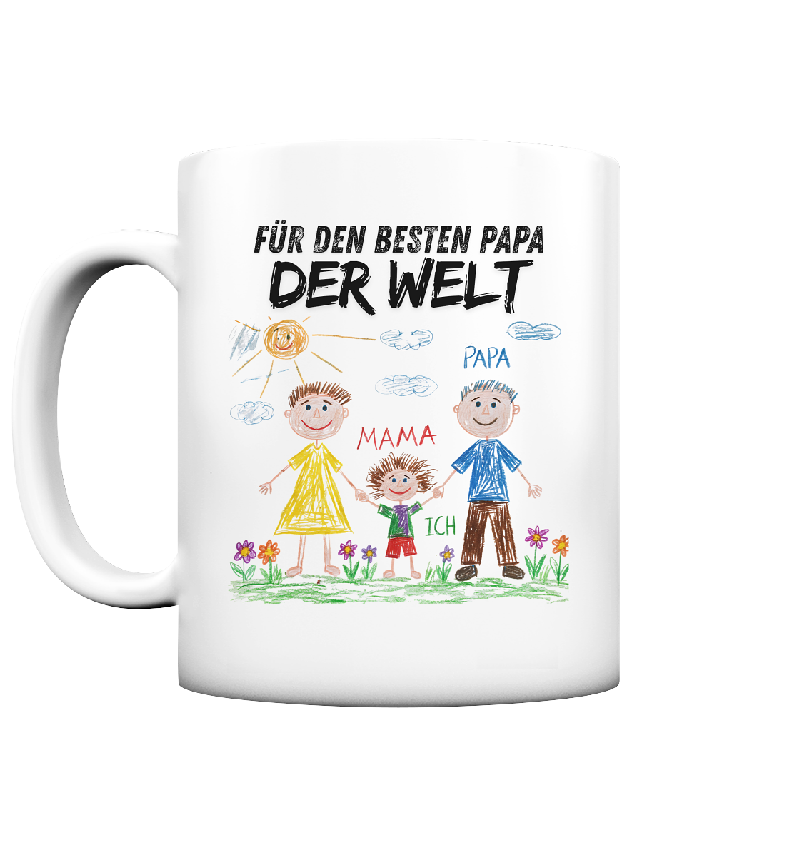 Kinderzeichnung Tasse