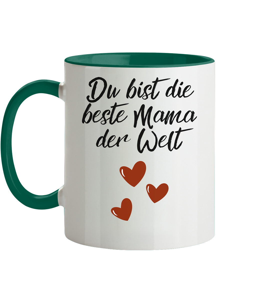 Beste Mama der Welt  - Herzhenkel© zweifarbig