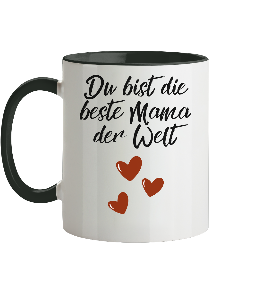 Beste Mama der Welt  - Herzhenkel© zweifarbig