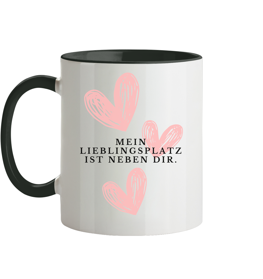 Neben dir Tasse - zweifarbig