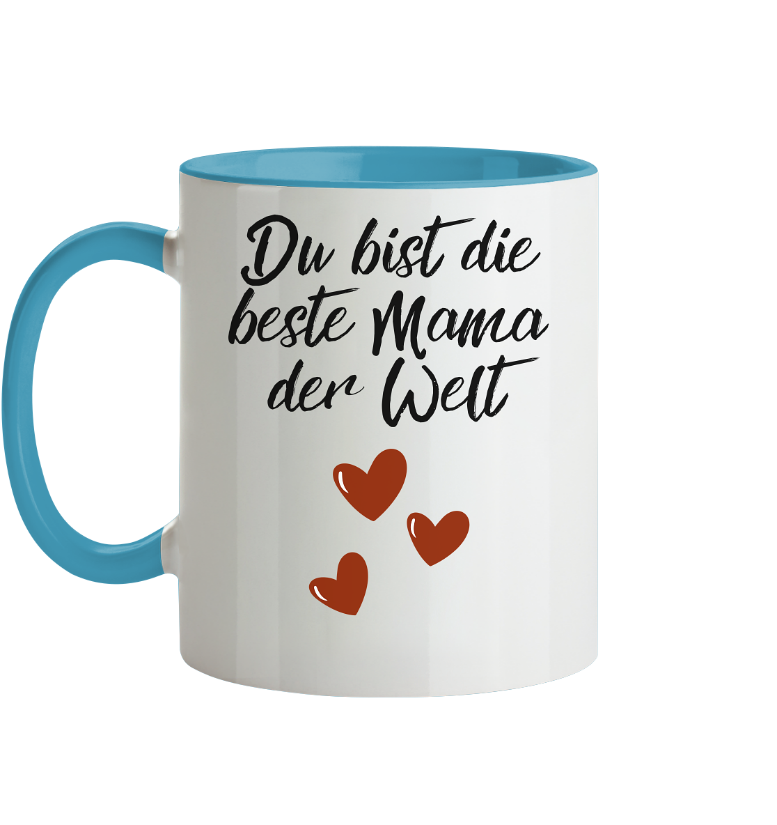Beste Mama der Welt  - Herzhenkel© zweifarbig