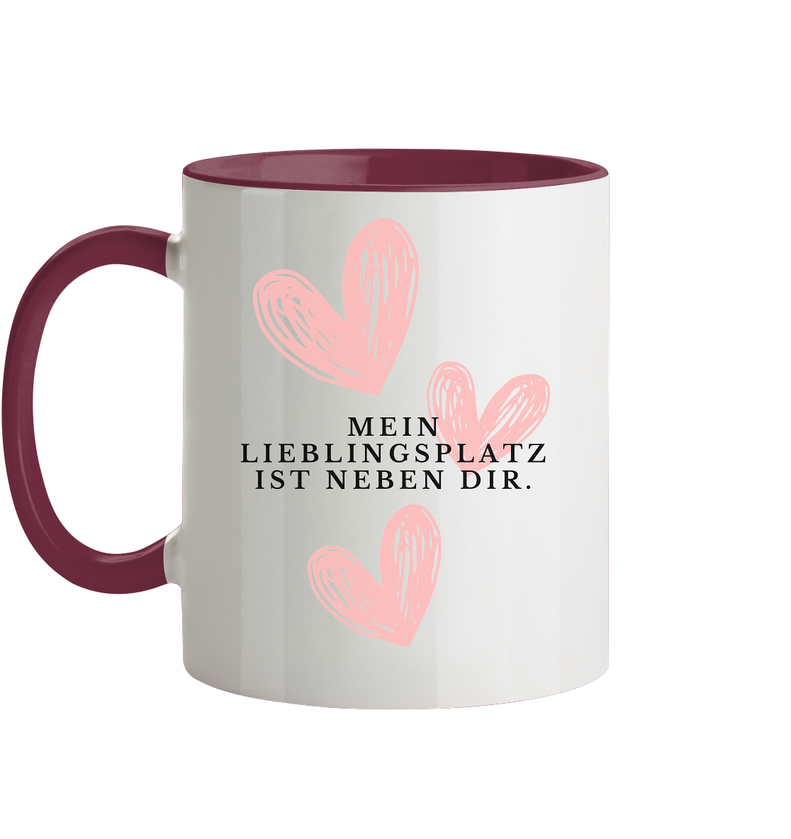 Neben dir Tasse - zweifarbig