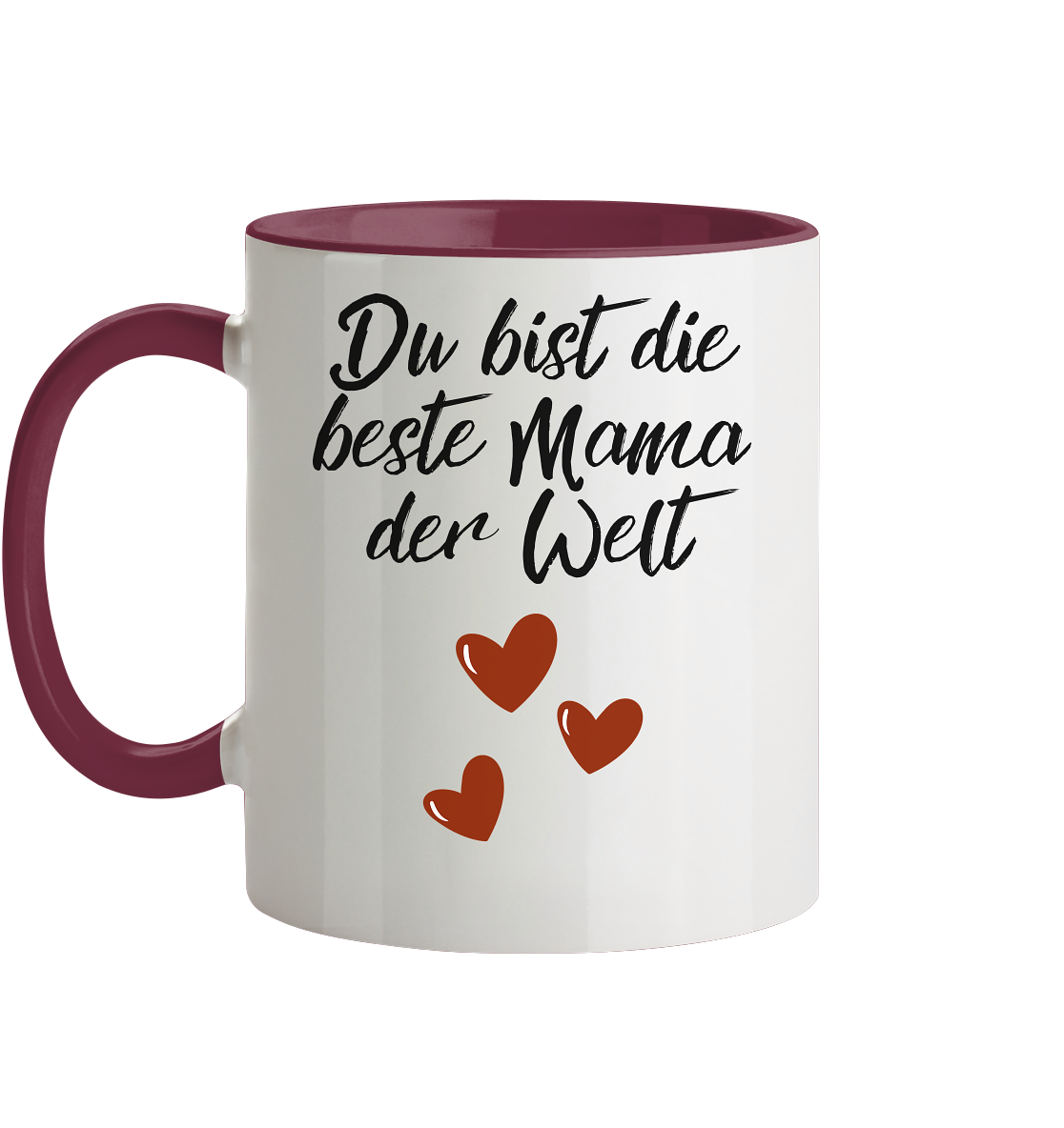 Beste Mama der Welt  - Herzhenkel© zweifarbig