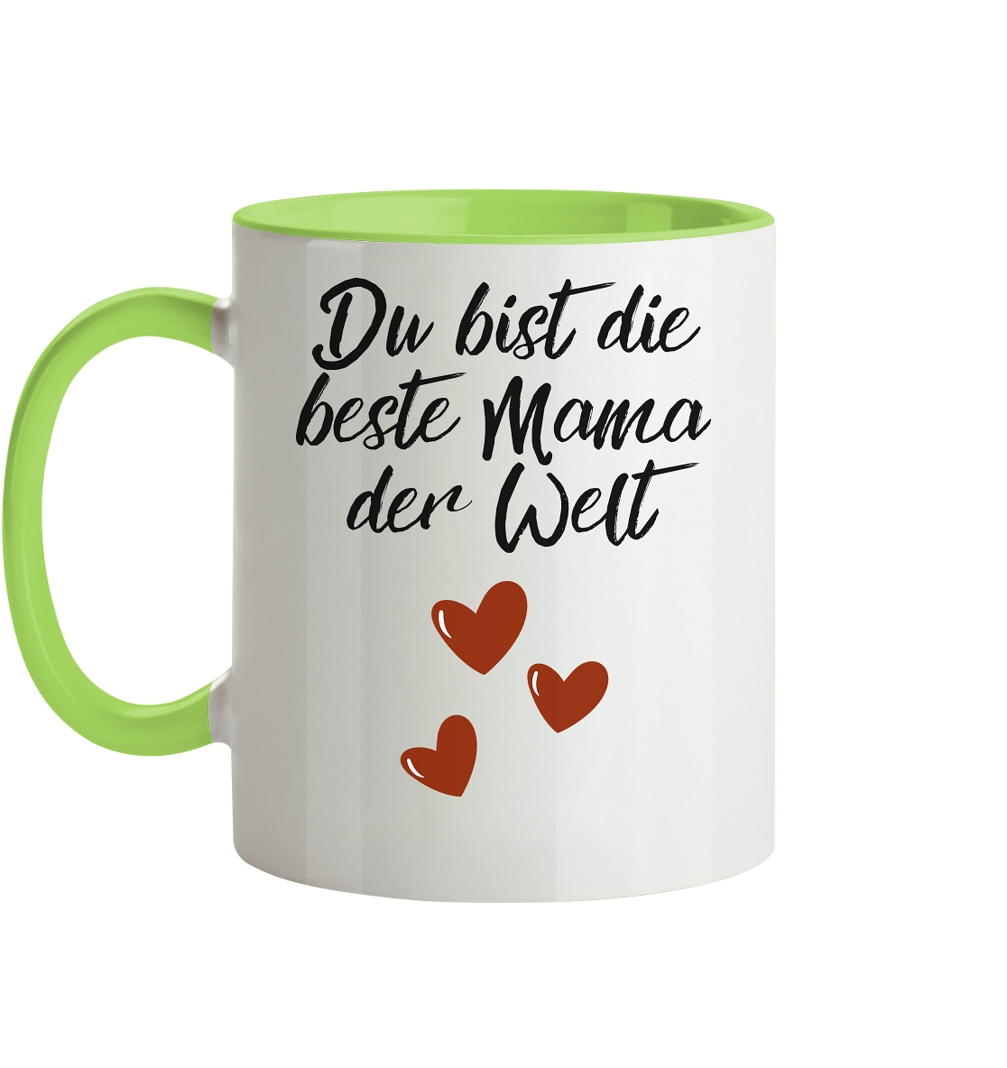 Beste Mama der Welt  - Herzhenkel© zweifarbig