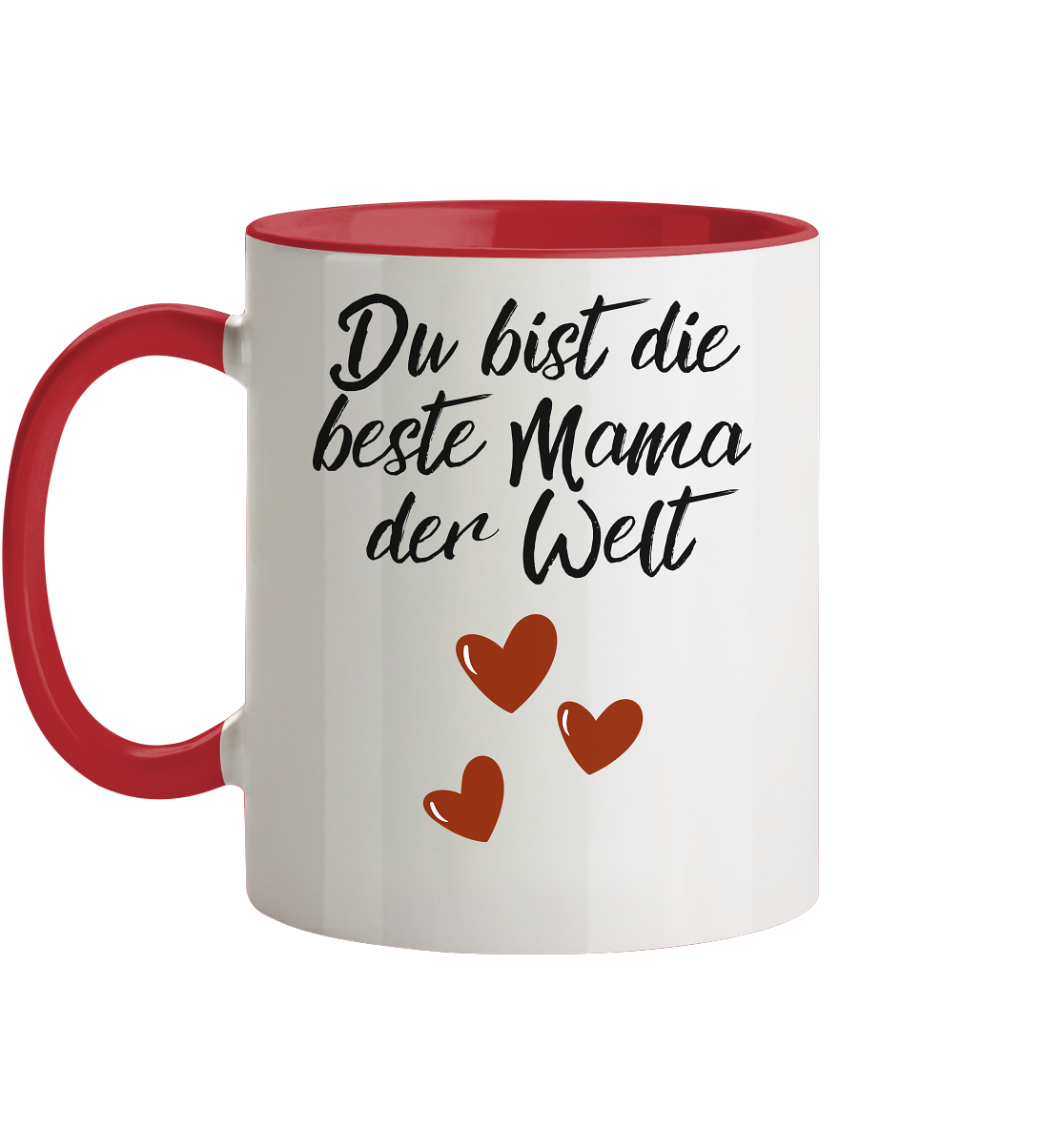 Beste Mama der Welt  - Herzhenkel© zweifarbig
