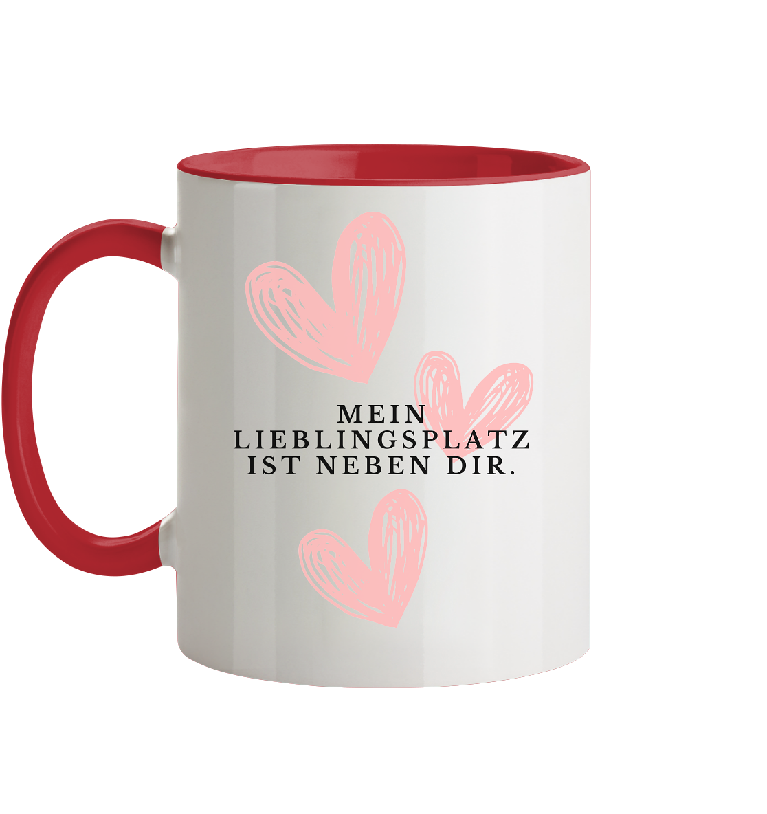 Neben dir Tasse - zweifarbig