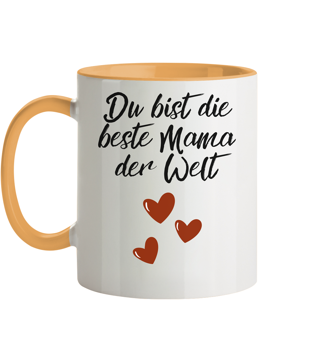 Beste Mama der Welt  - Herzhenkel© zweifarbig