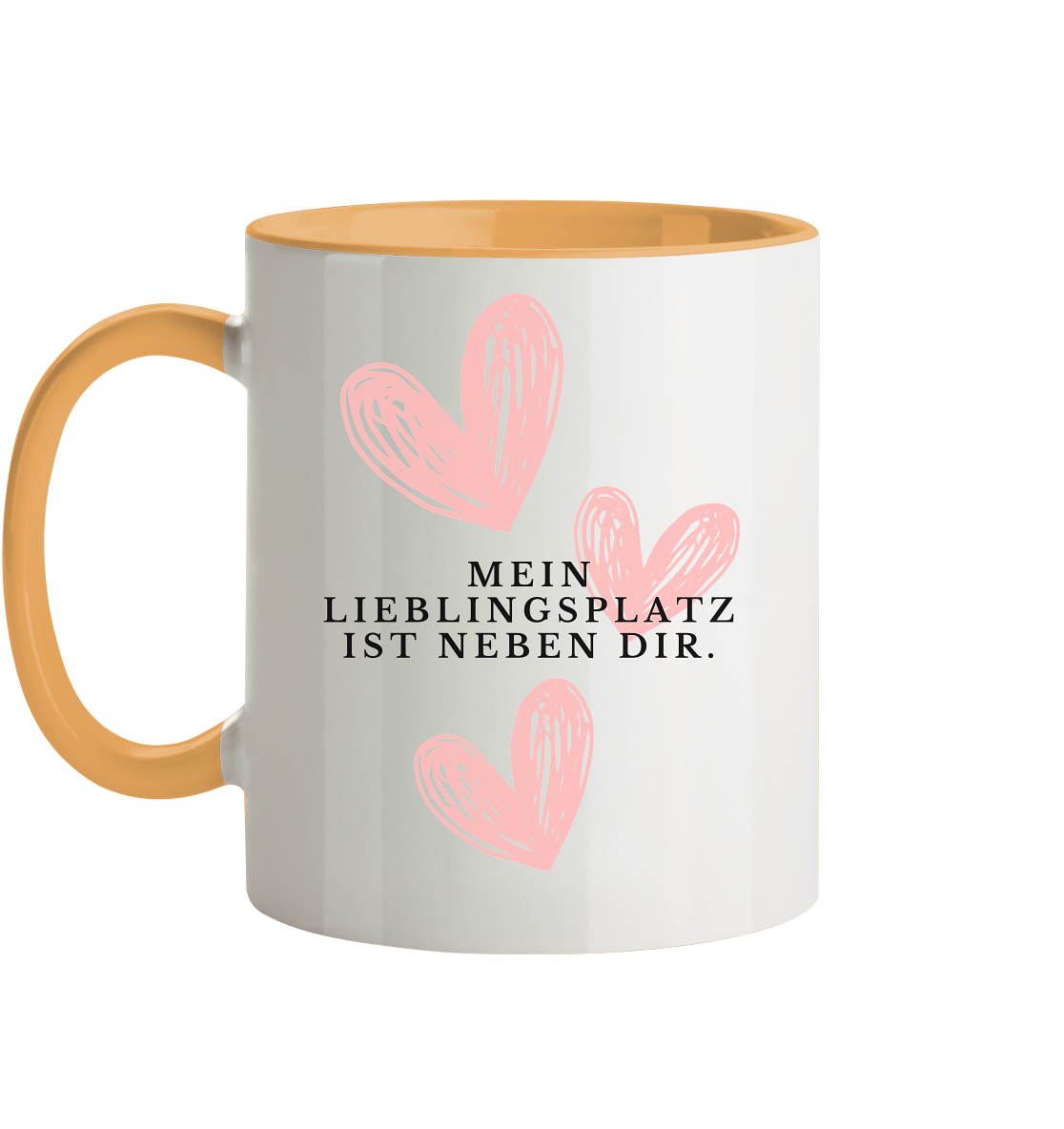 Neben dir Tasse - zweifarbig