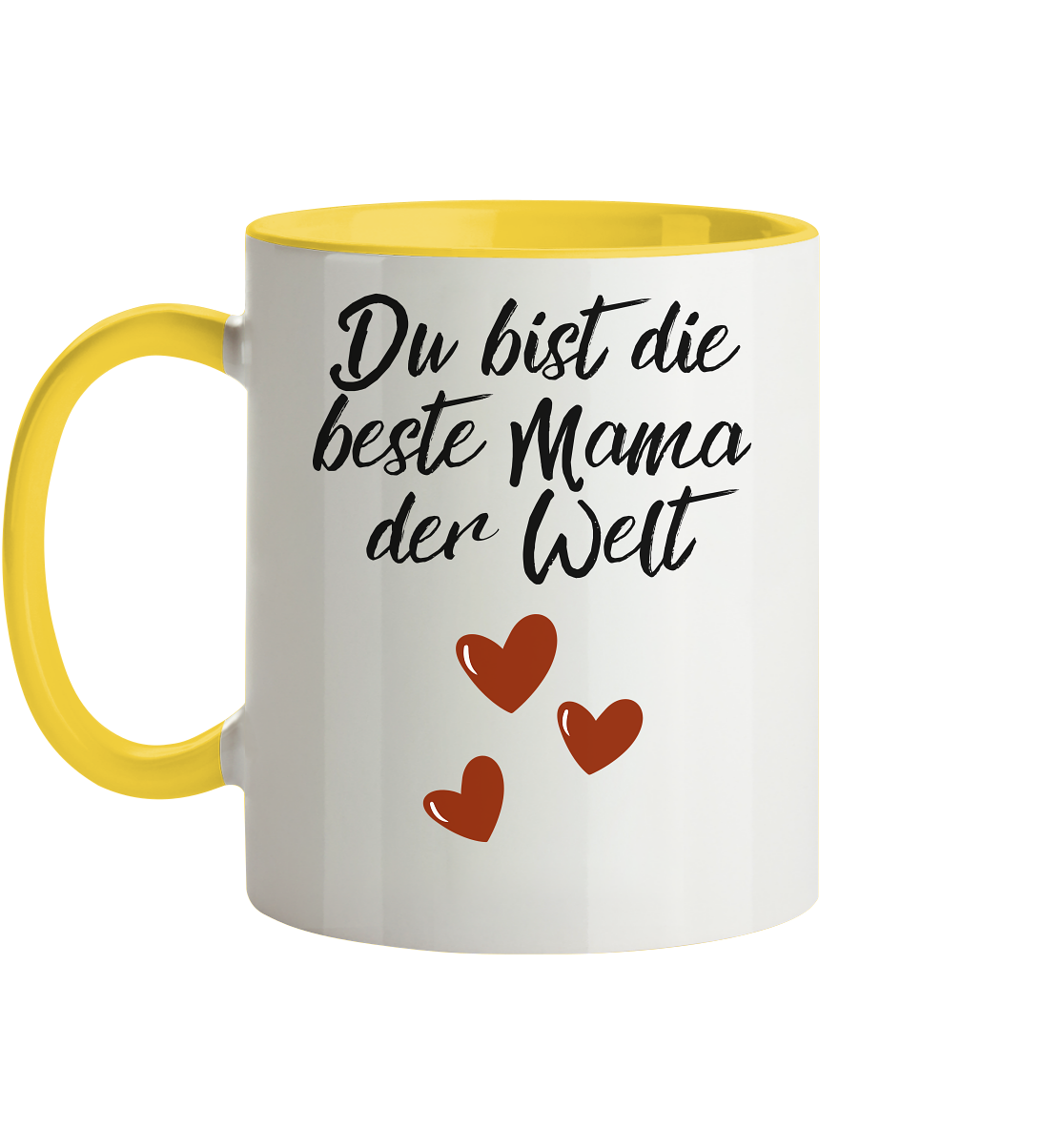 Beste Mama der Welt  - Herzhenkel© zweifarbig