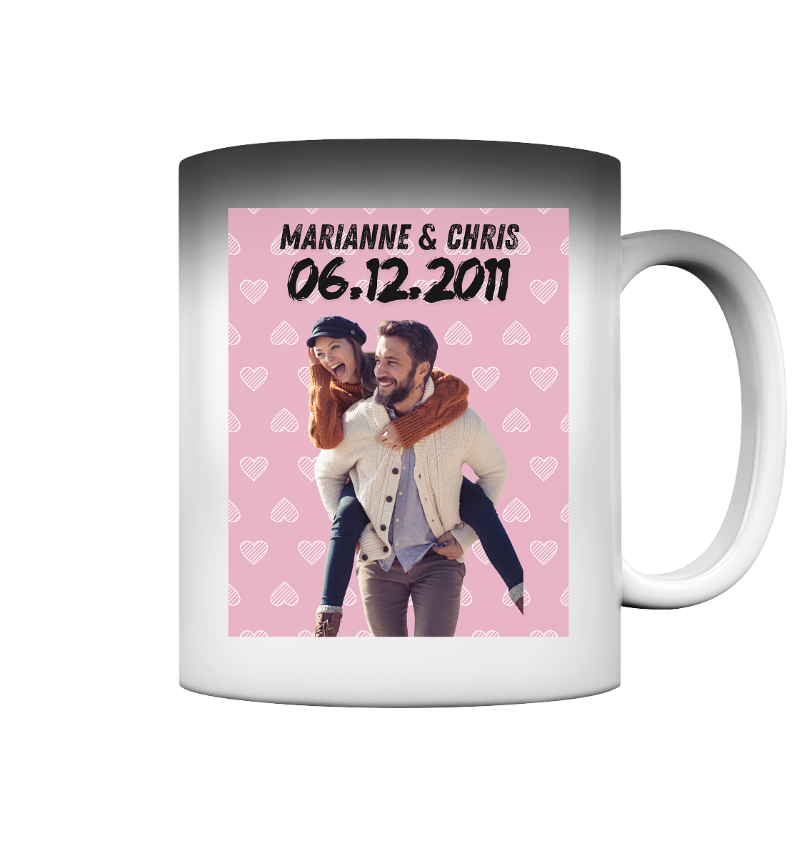 Rosa Traum Tasse  - Magic Mug
