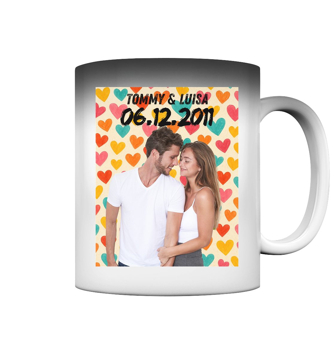 Bunte Liebe Tasse - Magic Mug
