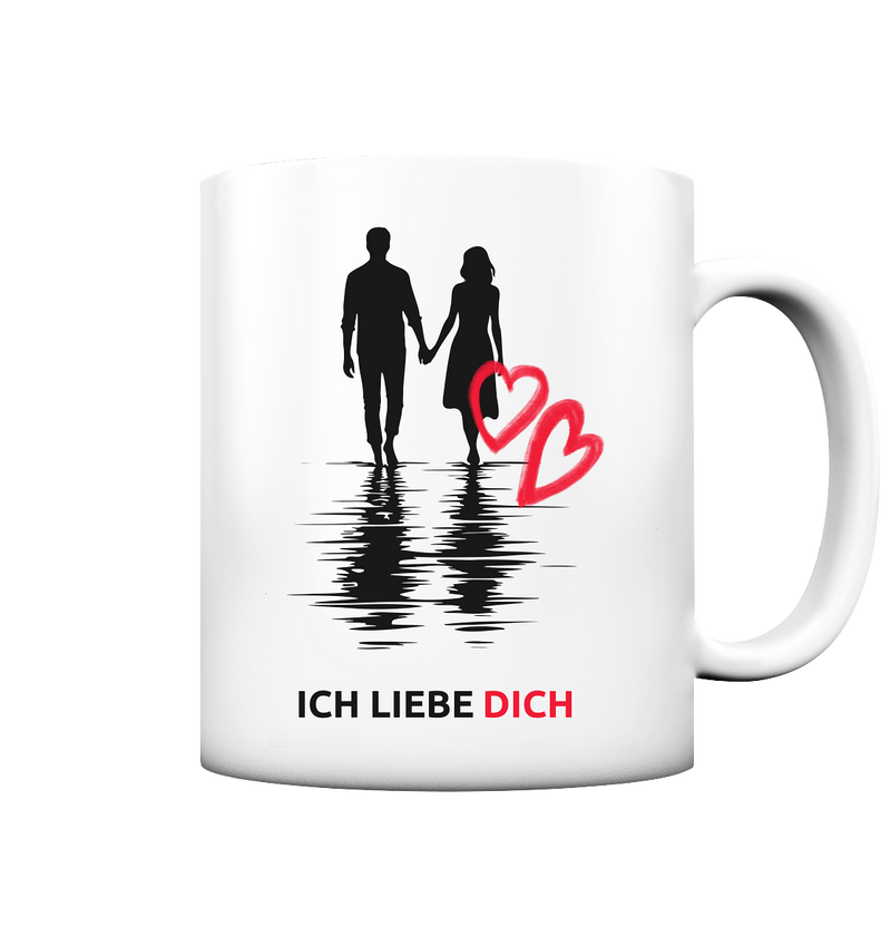 Ich Liebe Dich Illustration Tasse - HerzHenkel©