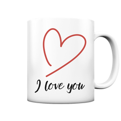 I love you Tasse - Herzhenkel©