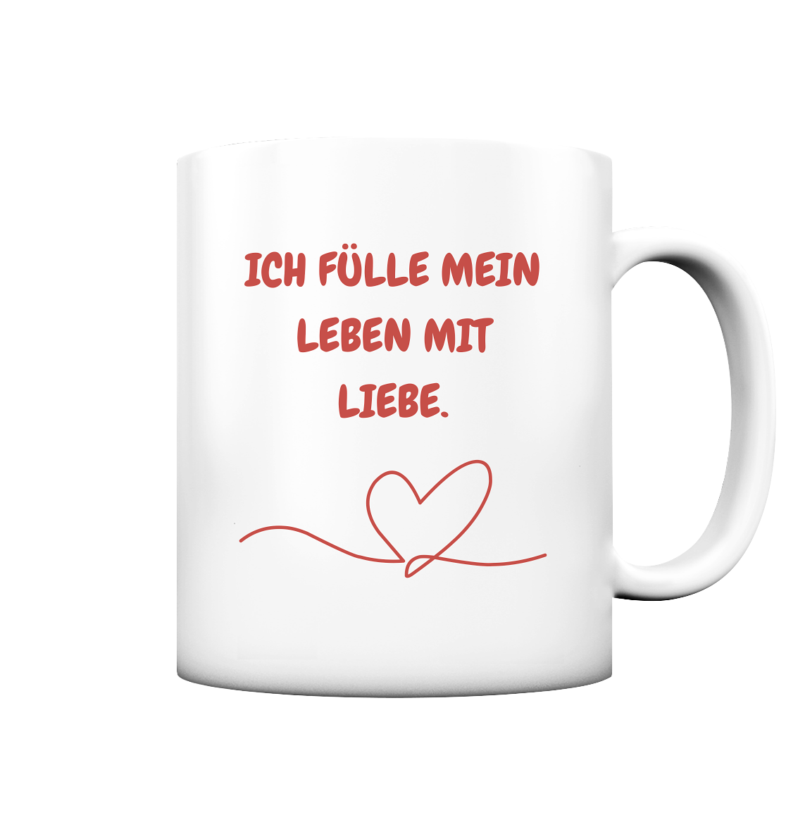 Fülle Tasse - Herzhenkel©