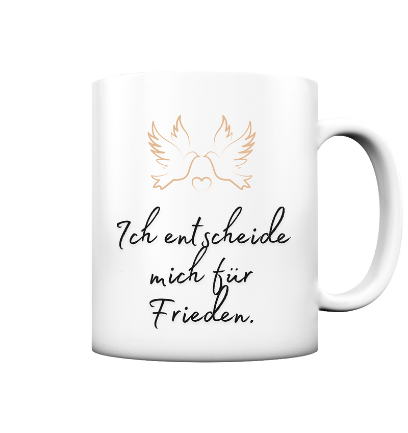 Frieden Tasse - Herzhenkel©