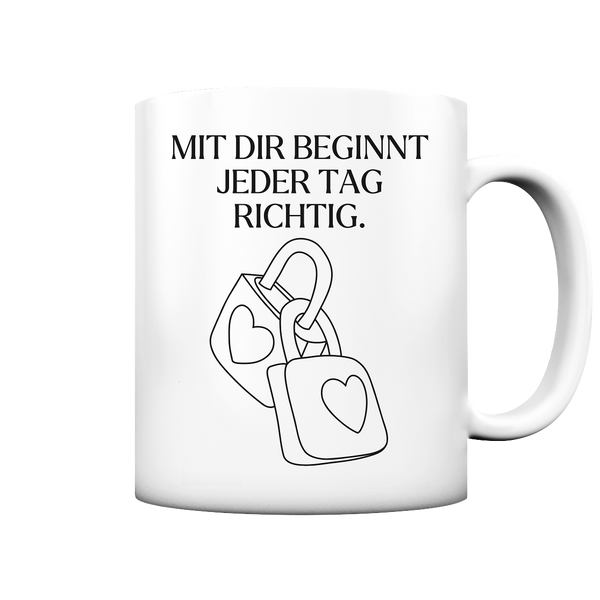 Mit dir Tasse - Herzhenkel©