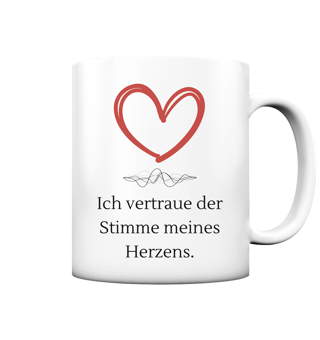 Vertrauen Tasse - Herzhenkel©