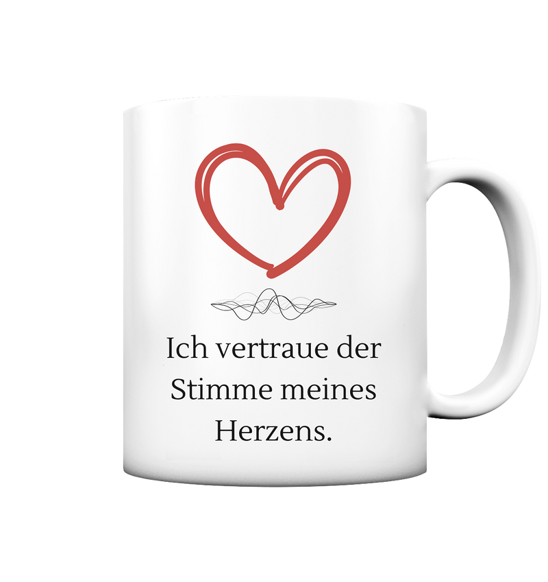 Vertrauen Tasse - Herzhenkel©