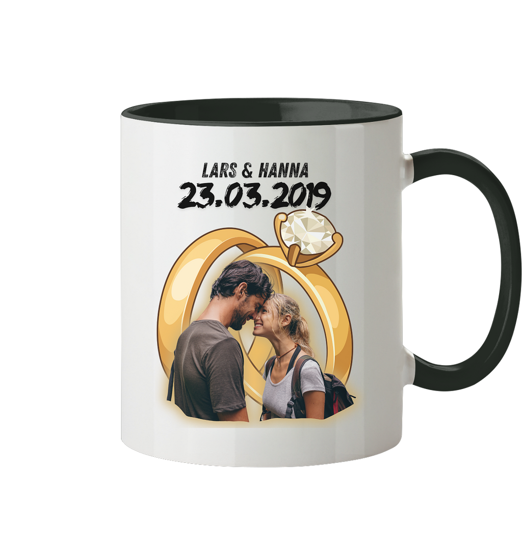 Ehering Tasse - Tasse zweifarbig