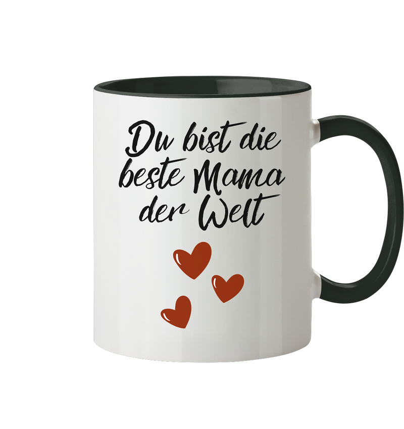 Beste Mama der Welt  - Herzhenkel© zweifarbig