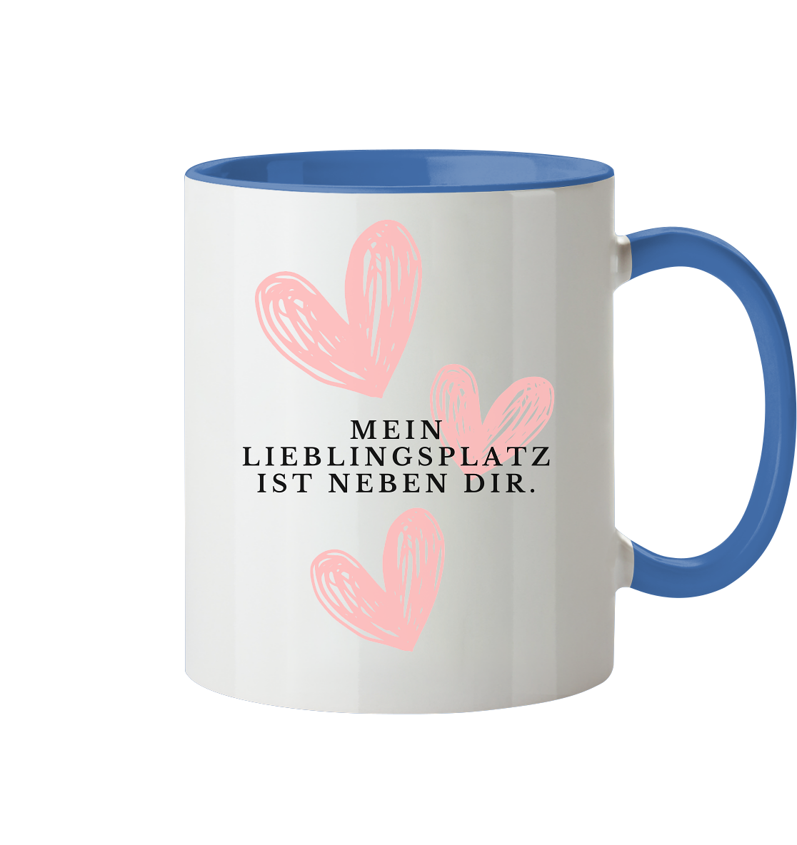 Neben dir Tasse - zweifarbig
