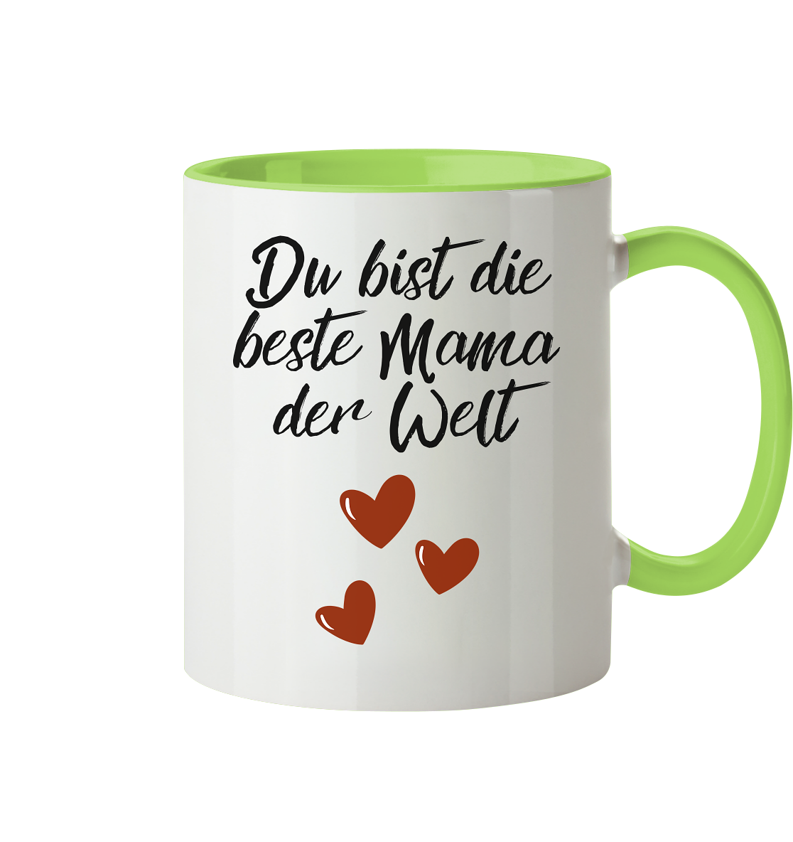 Beste Mama der Welt  - Herzhenkel© zweifarbig