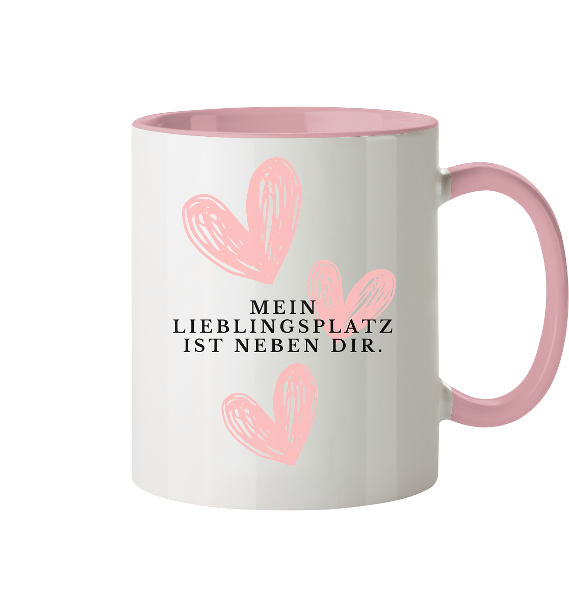 Neben dir Tasse - zweifarbig