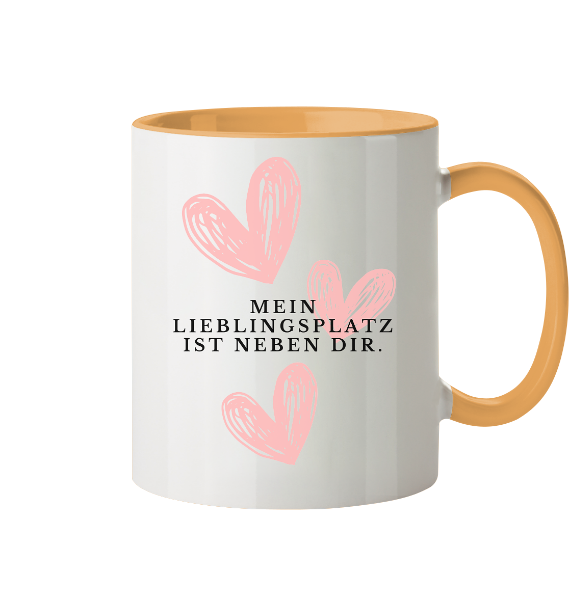 Neben dir Tasse - zweifarbig