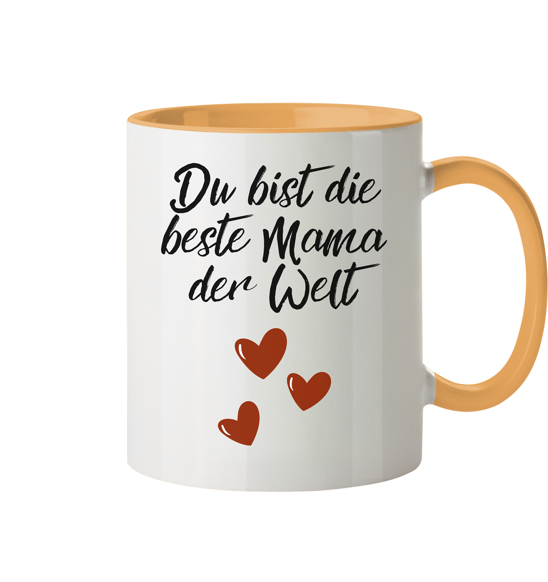 Beste Mama der Welt  - Herzhenkel© zweifarbig
