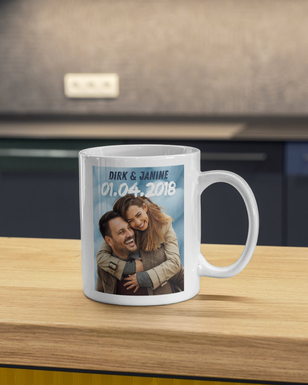 Blauer Traum - Tasse matt